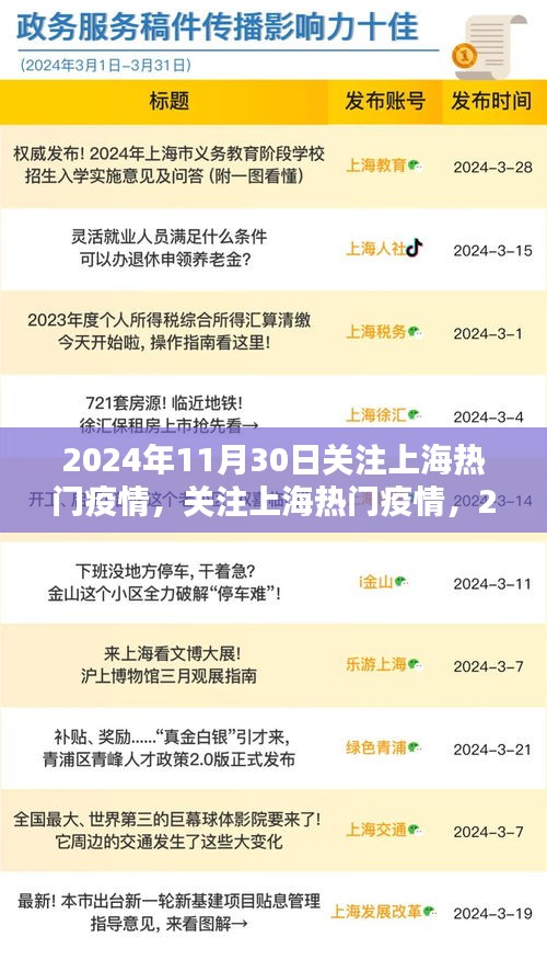 2024年11月30日上海疫情热点详解，初学者与进阶用户的必备指南