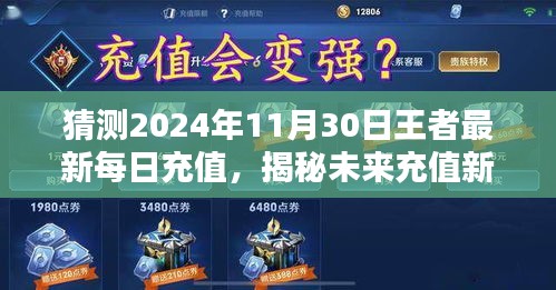 揭秘未来充值新纪元，王者最新每日充值系统前瞻体验，预测2024年充值趋势解析