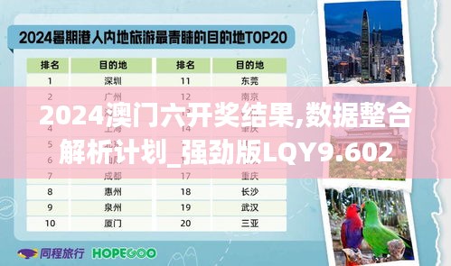 2024澳门六开奖结果,数据整合解析计划_强劲版LQY9.602