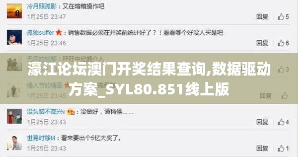 濠江论坛澳门开奖结果查询,数据驱动方案_SYL80.851线上版