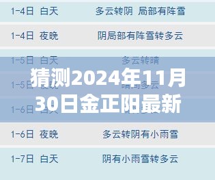 2024年11月30日金正阳招聘新动向预测与探索