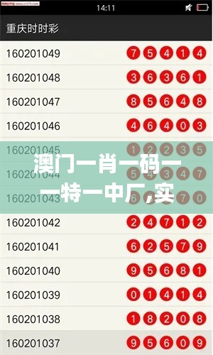 澳门一肖一码一一特一中厂,实时数据分析_旗舰版OUY49.911