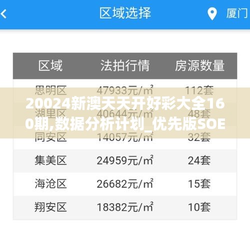 20024新澳天天开好彩大全160期,数据分析计划_优先版SOE28.890