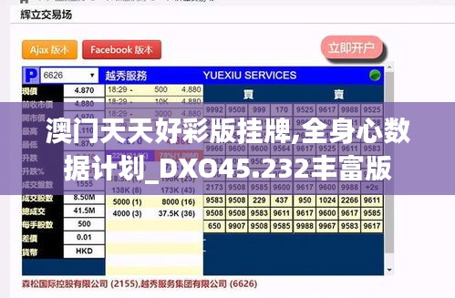 澳门天天好彩版挂牌,全身心数据计划_DXO45.232丰富版