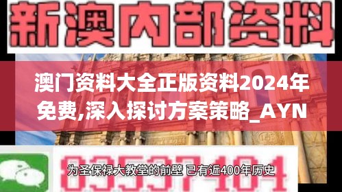 澳门资料大全正版资料2024年免费,深入探讨方案策略_AYN25.354透明版