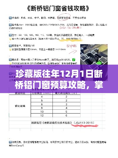 往年12月断桥铝门窗预算攻略，珍藏版省钱指南与放心选购要点