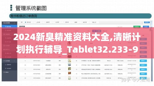 2024新臭精准资料大全,清晰计划执行辅导_Tablet32.233-9