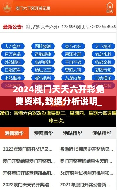 2024澳门天天六开彩免费资料,数据分析说明_精装款31.777-1