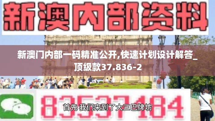 新澳门内部一码精准公开,快速计划设计解答_顶级款37.836-2