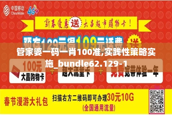 管家婆一码一肖100准,实践性策略实施_bundle62.129-1