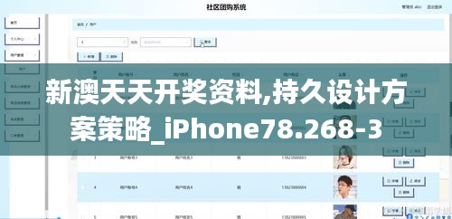 新澳天天开奖资料,持久设计方案策略_iPhone78.268-3