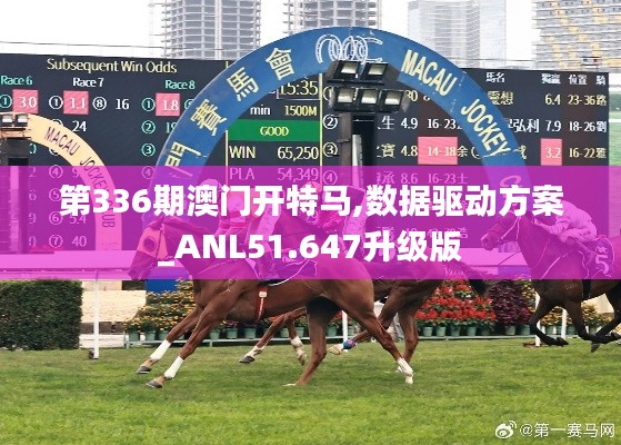 第336期澳门开特马,数据驱动方案_ANL51.647升级版