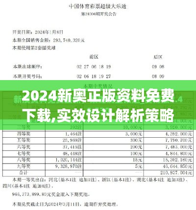 2024新奥正版资料免费下载,实效设计解析策略_精装版84.368-3