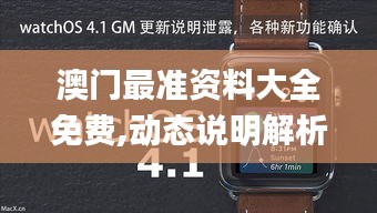 澳门最准资料大全免费,动态说明解析_watchOS26.651-7