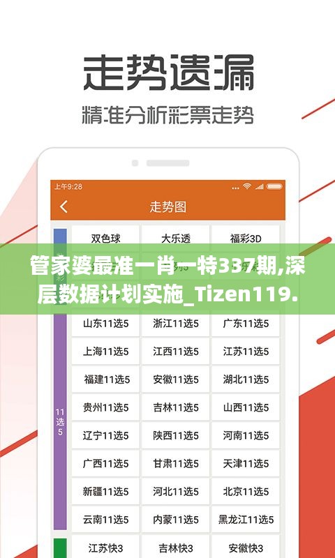 管家婆最准一肖一特337期,深层数据计划实施_Tizen119.974-7