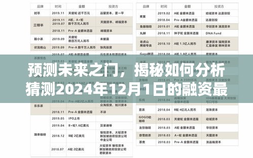 揭秘未来之门，预测分析2024年融资最新动态