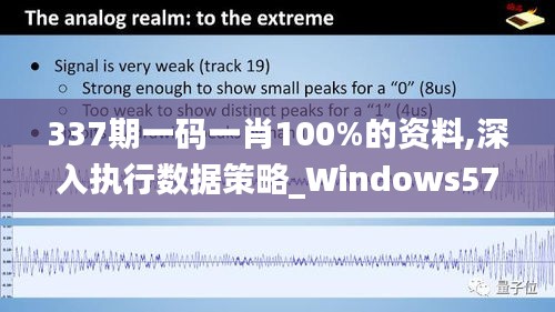 337期一码一肖100%的资料,深入执行数据策略_Windows57.154-1