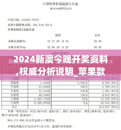 2024新澳今晚开奖资料,权威分析说明_苹果款15.946-7