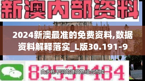 2024新澳最准的免费资料,数据资料解释落实_L版30.191-9