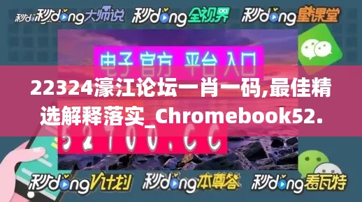 22324濠江论坛一肖一码,最佳精选解释落实_Chromebook52.163-4