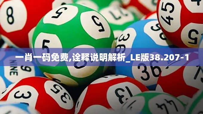 一肖一码免费,诠释说明解析_LE版38.207-1