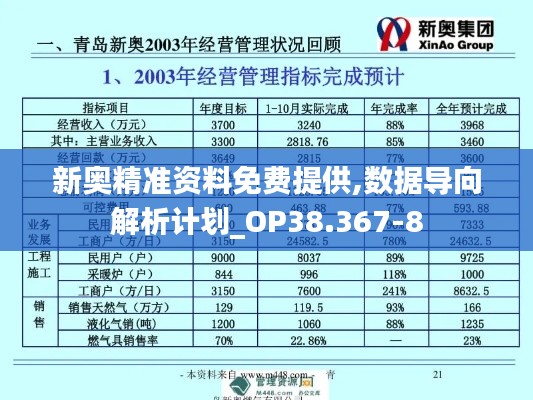 新奥精准资料免费提供,数据导向解析计划_OP38.367-8