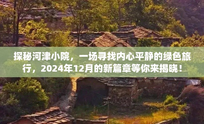 河津小院，探寻绿色之旅，内心平静的秘境等你揭晓（2024年12月新篇章）