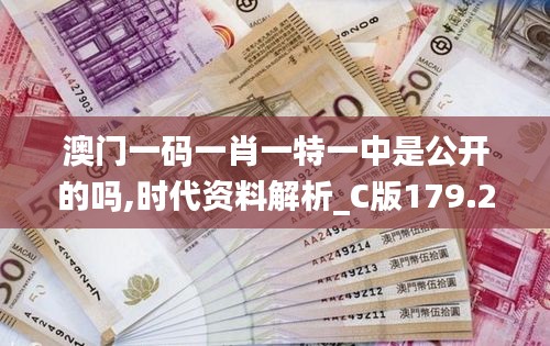 澳门一码一肖一特一中是公开的吗,时代资料解析_C版179.293-2