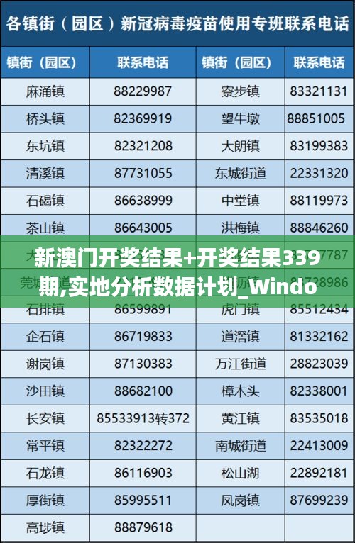 新澳门开奖结果+开奖结果339期,实地分析数据计划_Windows10.838-6