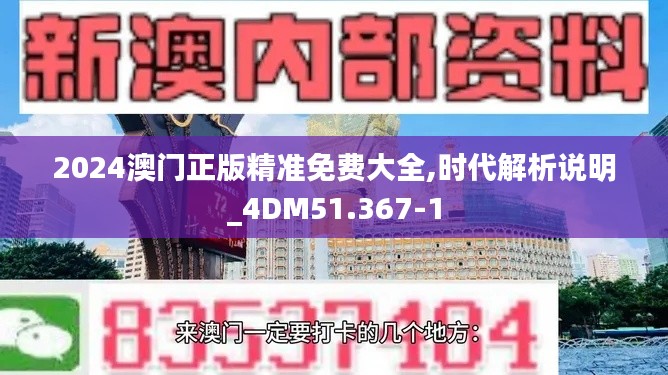 2024澳门正版精准免费大全,时代解析说明_4DM51.367-1