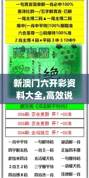 新澳门六开彩资料大全,高效说明解析_watchOS89.855