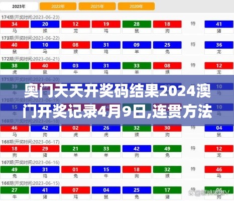 奥门天天开奖码结果2024澳门开奖记录4月9日,连贯方法评估_顶级版1.893