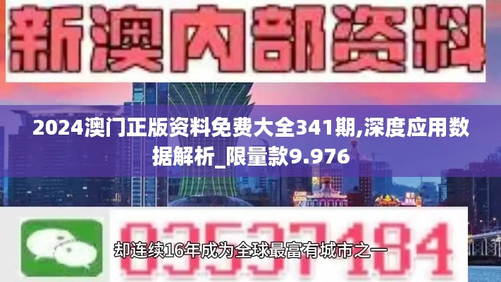 2024澳门正版资料免费大全341期,深度应用数据解析_限量款9.976