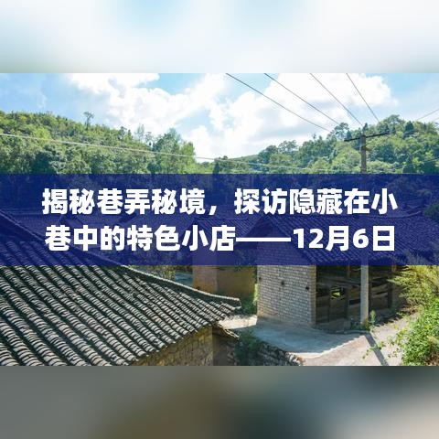 揭秘巷弄秘境，探访小巷中的特色小店最新报道（12月6日）