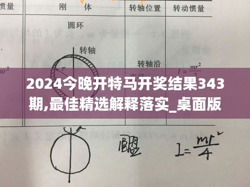 2024今晚开特马开奖结果343期,最佳精选解释落实_桌面版4.327