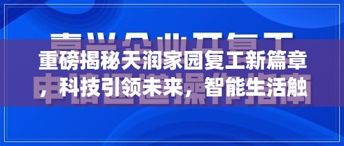 天润家园复工新篇章，科技引领智能生活未来展望报告（2024年12月最新进展）