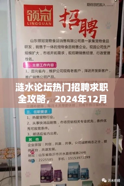 涟水论坛招聘求职全攻略，求职步骤详解（2024年12月13日）