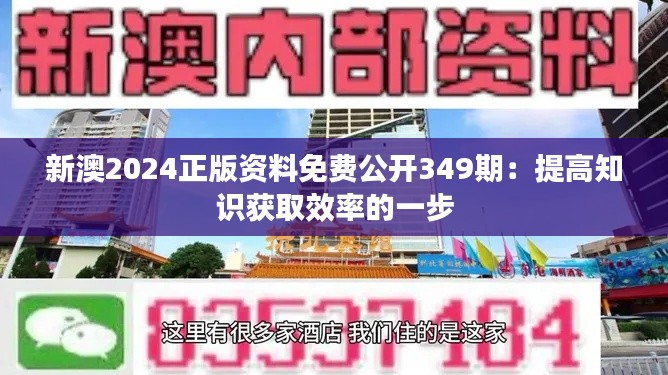 新澳2024正版资料免费公开349期：提高知识获取效率的一步