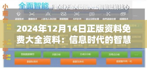 2024年12月14日正版资料免费大全资料：信息时代的智慧结晶