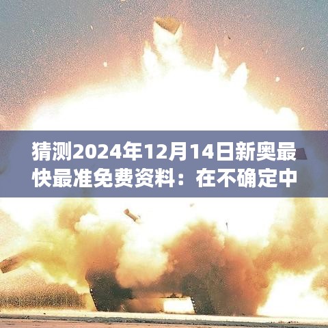 猜测2024年12月14日新奥最快最准免费资料：在不确定中寻找确定性