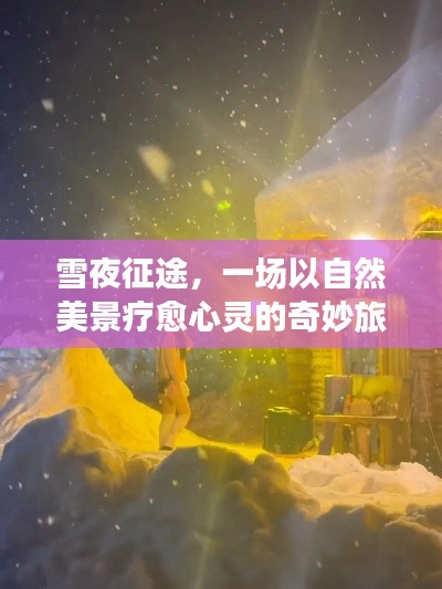 雪夜心灵疗愈之旅，自然美景中的奇妙征途