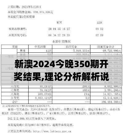 新澳2024今晚350期开奖结果,理论分析解析说明_安卓版3.496