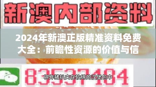 2024年新澳正版精准资料免费大全：前瞻性资源的价值与信息时代的赠礼