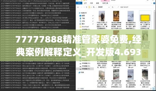 77777888精准管家婆免费,经典案例解释定义_开发版4.693