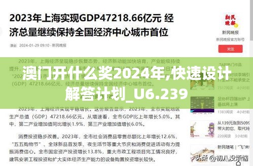 澳门开什么奖2024年,快速设计解答计划_U6.239