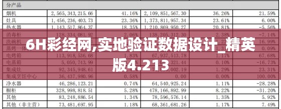 6H彩经网,实地验证数据设计_精英版4.213