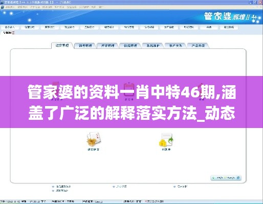 管家婆的资料一肖中特46期,涵盖了广泛的解释落实方法_动态版8.934