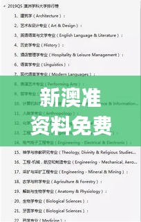 新澳准资料免费提供,专业解析说明_bundle4.798