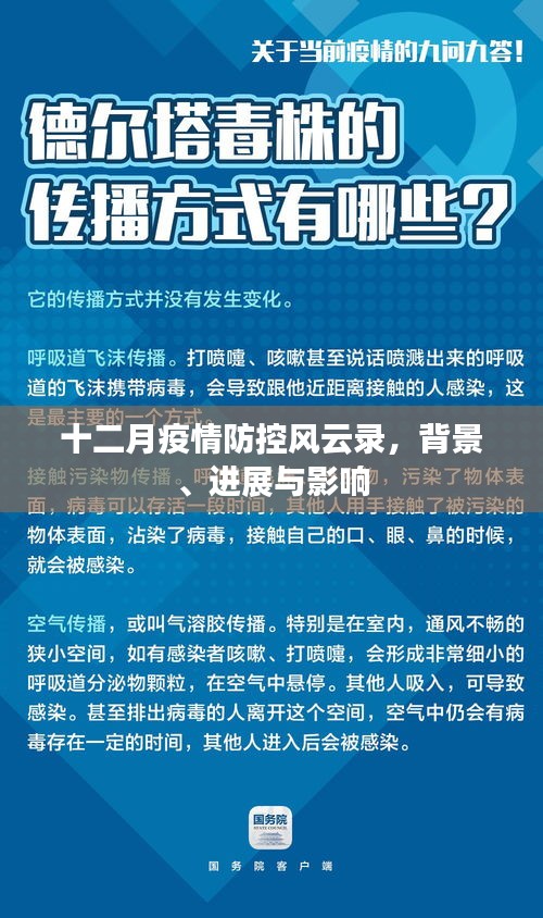 十二月疫情防控风云录，背景、进展与影响全解析