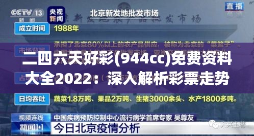 二四六天好彩(944cc)免费资料大全2022：深入解析彩票走势与投注策略